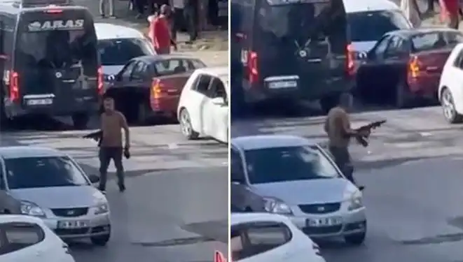 Başakşehir'de Pompalı Tüfekle Yolu Kapatma Olayı Korkuttu!