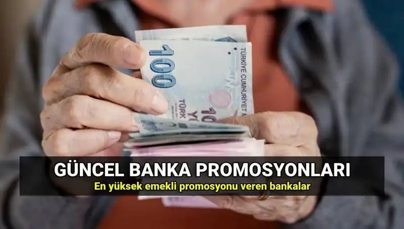 2025 Yılında Emeklilere Sunulan Banka Promosyonları: En Yüksek ve Düşük Tutarlar