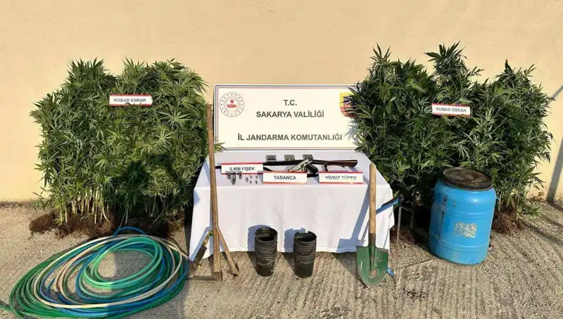 Sakarya'da Uyuşturucu Operasyonu: Ele Geçirilenler Şaşkınlık Yarattı