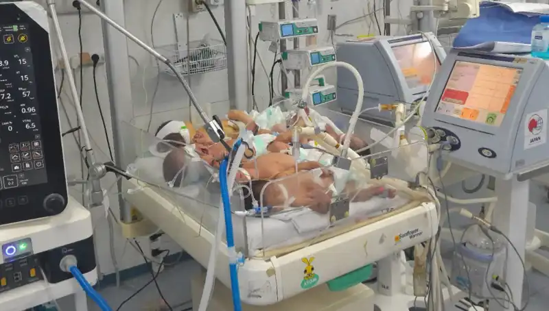 Gazzeli Doktorlar Çaresiz: Kuvözde Birden Fazla Bebek Krizi Yaşanıyor