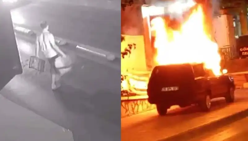 Eşinin Boşanma Talebine Çılgın Yöntem: Aracını Yaktı!