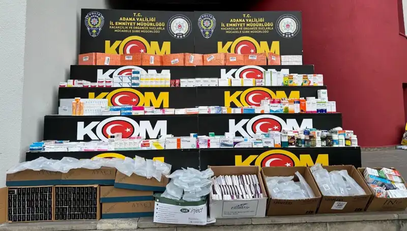 Adana'da Yasa Dışı İlaç Operasyonu: Sağlık Tehdit Altında mı?