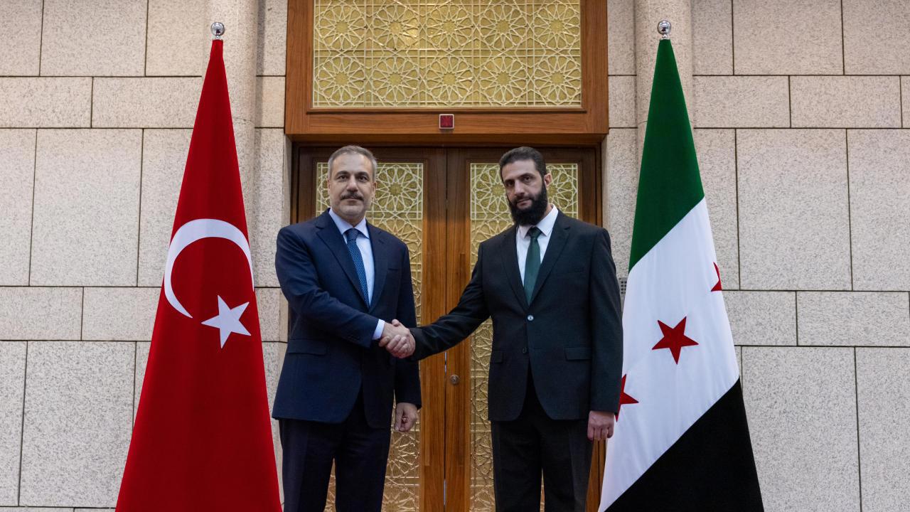 Dünya basını Fidan'ın Şam ziyaretini konuşuyor