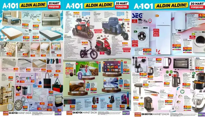 Yeni A101 Aktüel Kataloğu: Airfryer, Blender Seti ve Daha Fazlası!
