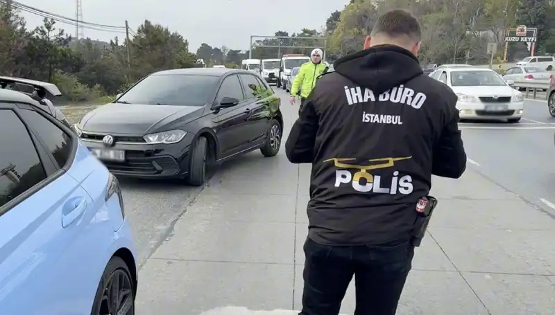 Emniyet Şeridini İhlal Eden Şoförün Ceza Rüzgarına Kapılması