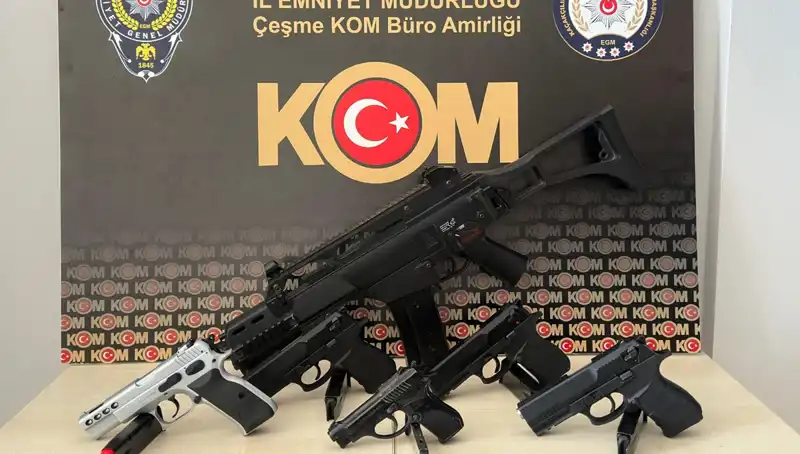 Çeşme'de Suç Örgütüne Yönelik Şok Operasyon: Üç Kişi Tutuklandı