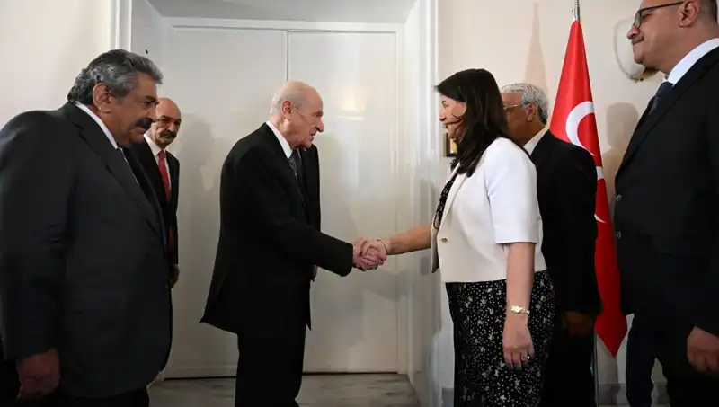 MHP Lideri Bahçeli, DEVA Partisi Heyeti ile Stratejik Görüşmelerde Bulundu