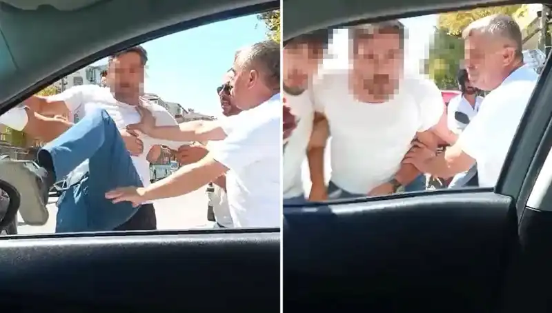 Dolmuş Şoförü Trafikte Korku Dolu Anlar Yaşattı!