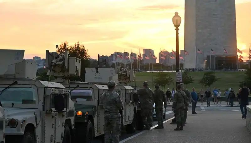 ABD Ordusu Washington'dan Sonra Chicago'ya Girmek Üzere Hazırlanıyor
