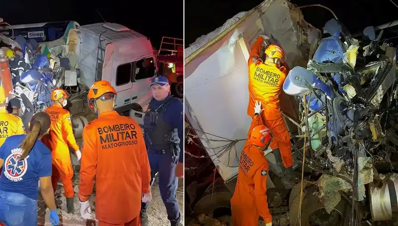 Brezilya’da Feci Otobüs Kazası: 11 Hayatını Kaybetti, 45 Yaralı Var!